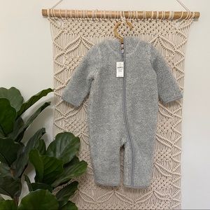 NWT Baby GAP Grey Bear Suit